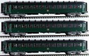 42110 LS Models Set of 3 Passenger cars 2nd class type I2 B11